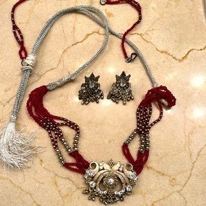 Traditional Bollywood style jewelry set